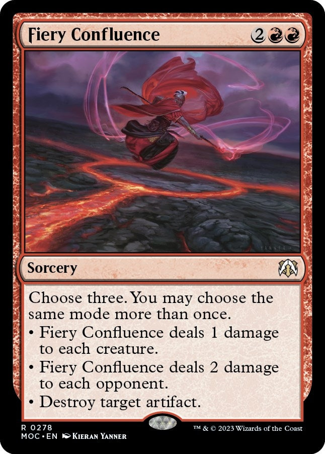 Image for Fiery Confluence (278) [March of the Machine] - Magic: The Gathering
