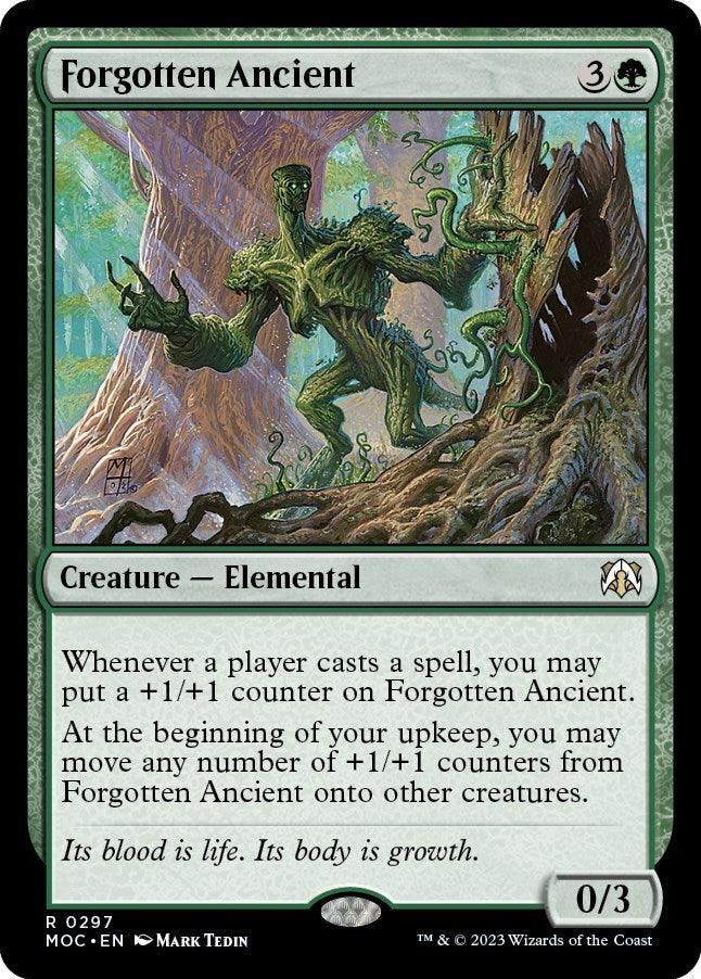 Image for Forgotten Ancient (297) [March of the Machine] - Magic: The Gathering