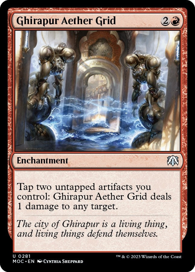 Image for Ghirapur Aether Grid (281) [March of the Machine] - Magic: The Gathering