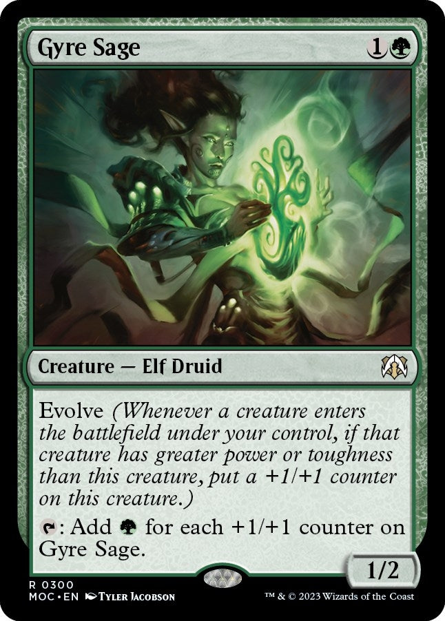 Image for Gyre Sage (300) [March of the Machine] - Magic: The Gathering