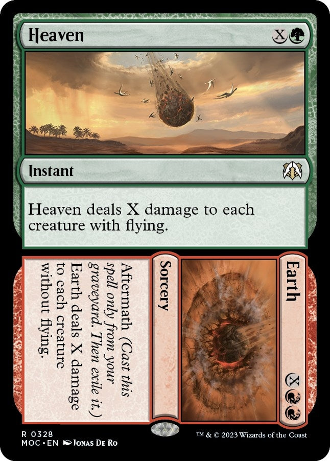 Image for Heaven // Earth (328) [March of the Machine] - Magic: The Gathering