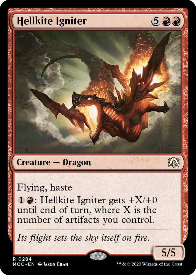 Image for Hellkite Igniter (284) [March of the Machine] - Magic: The Gathering