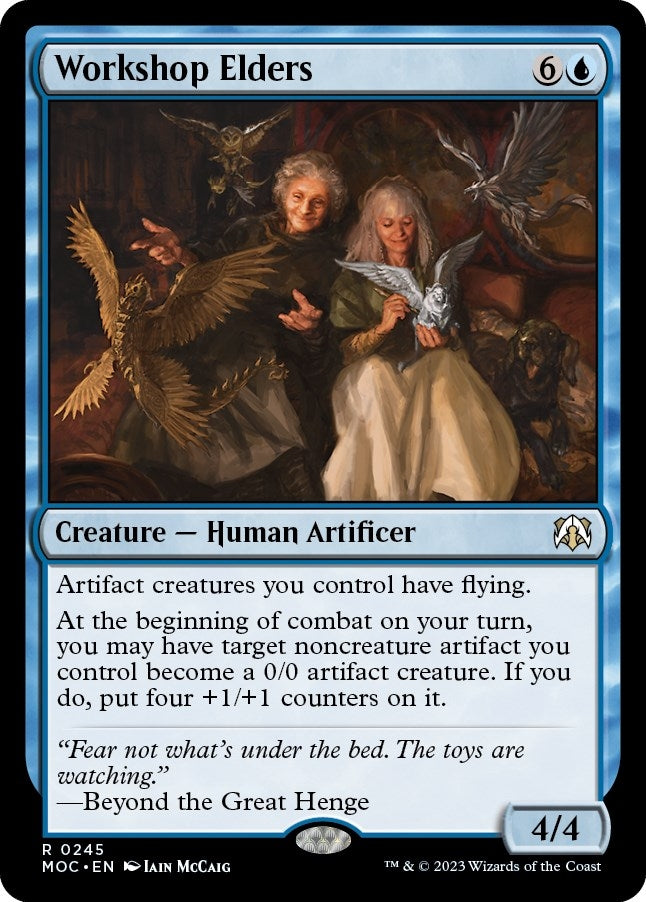 Image for Workshop Elders (245) [March of the Machine] - Magic: The Gathering
