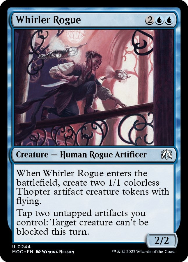 Image for Whirler Rogue (244) [March of the Machine] - Magic: The Gathering
