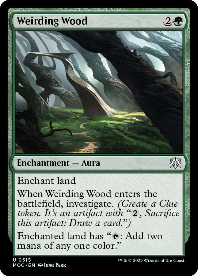 Image for Weirding Wood (315) [March of the Machine] - Magic: The Gathering