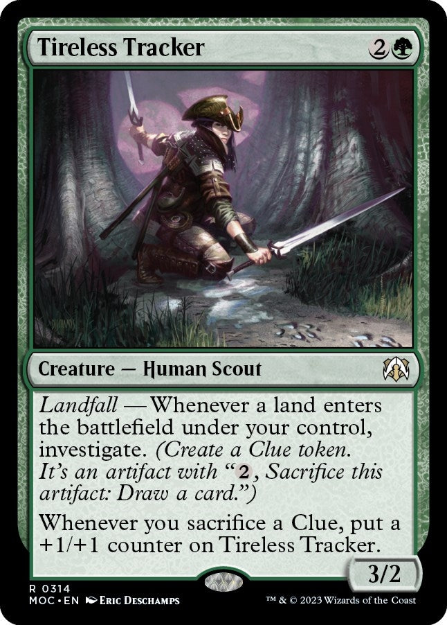 Image for Tireless Tracker (314) [March of the Machine] - Magic: The Gathering