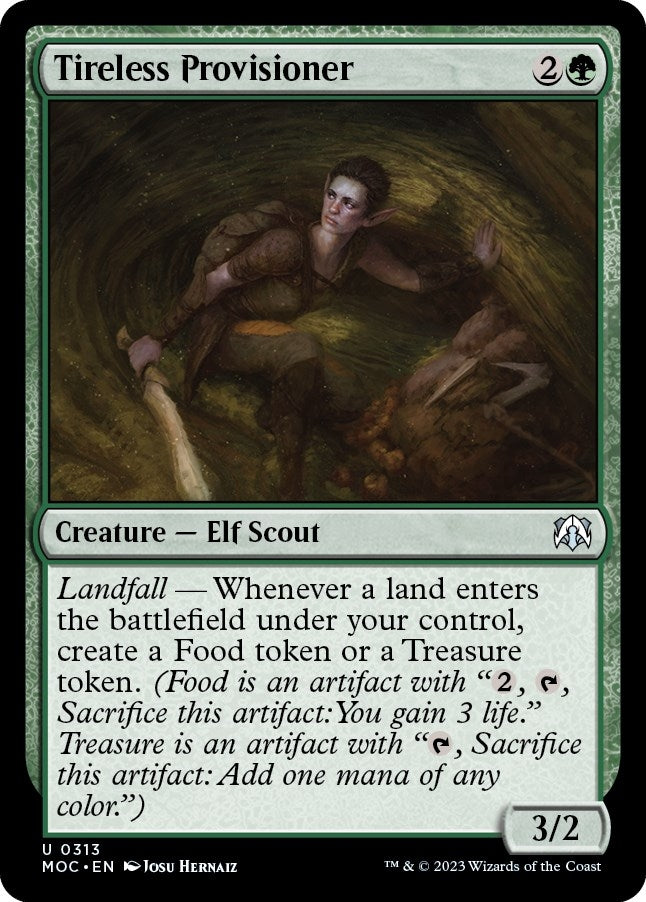 Image for Tireless Provisioner (313) [March of the Machine] - Magic: The Gathering