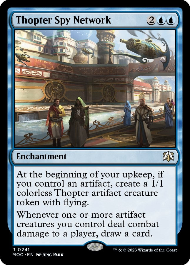 Image for Thopter Spy Network (241) [March of the Machine] - Magic: The Gathering