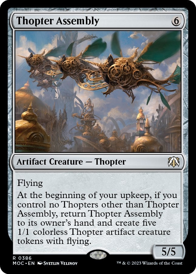 Image for Thopter Assembly (386) [March of the Machine] - Magic: The Gathering