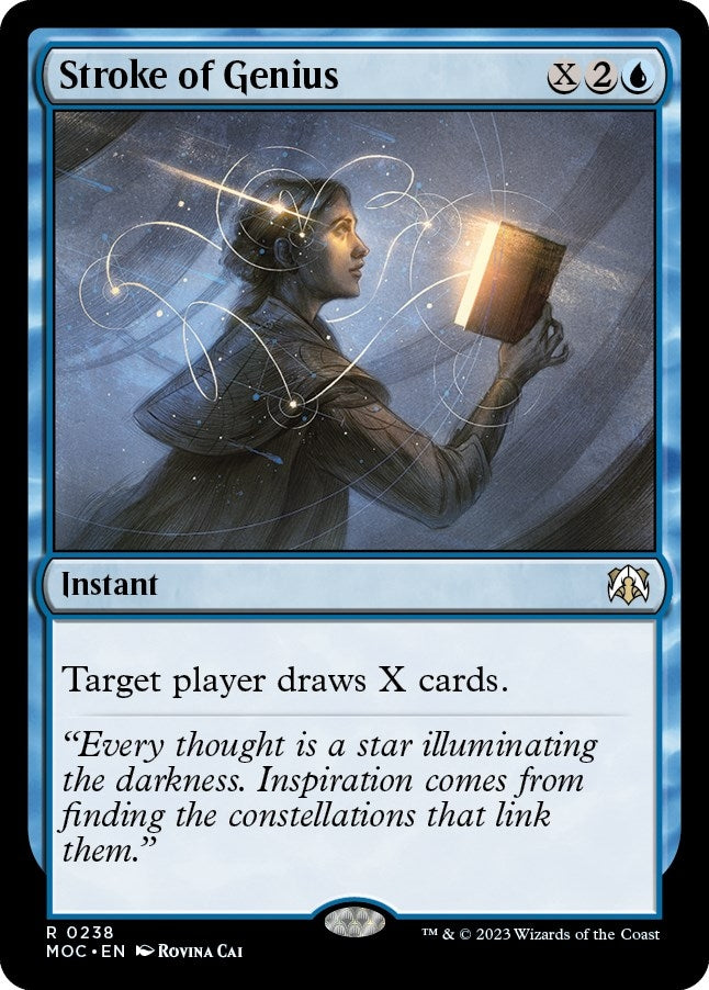 Image for Stroke of Genius (238) [March of the Machine] - Magic: The Gathering