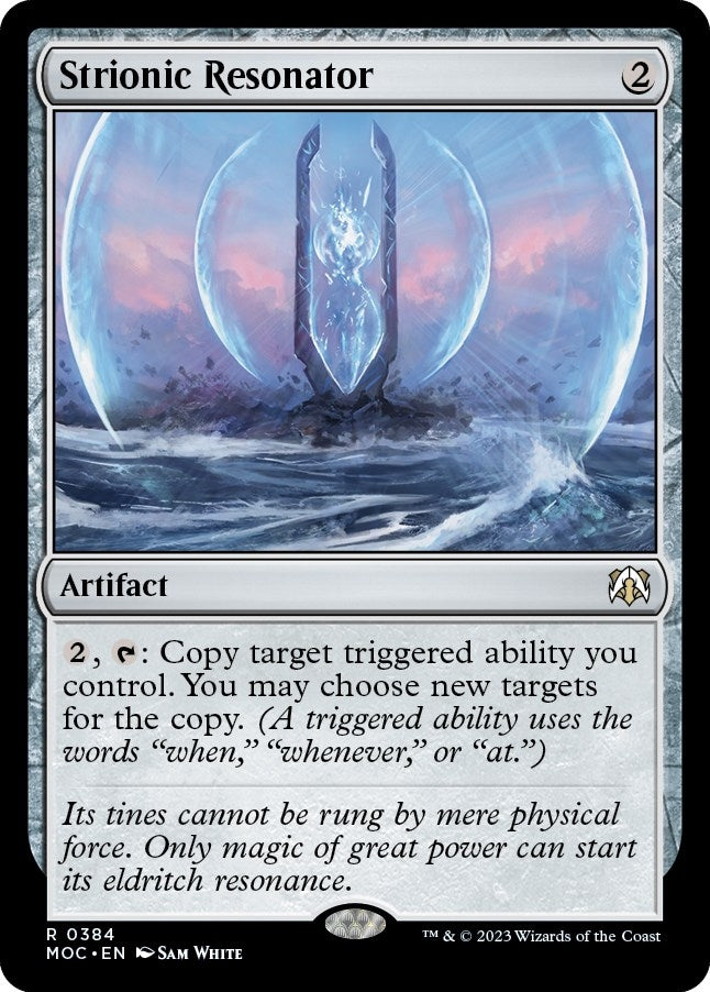 Image for Strionic Resonator (384) [March of the Machine] - Magic: The Gathering