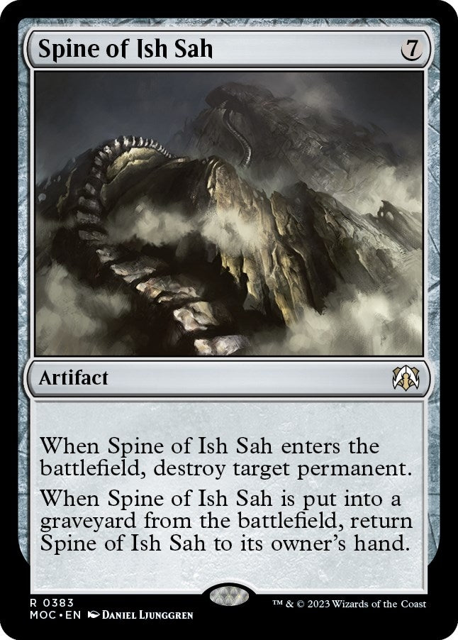 Image for Spine of Ish Sah (383) [March of the Machine] - Magic: The Gathering