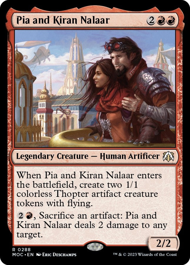 Image for Pia and Kiran Nalaar (288) [March of the Machine] - Magic: The Gathering