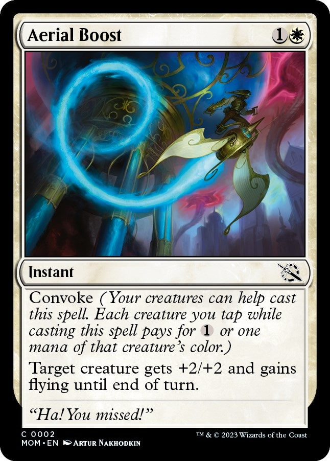 Image for Aerial Boost (2) [March of the Machine] - Magic: The Gathering