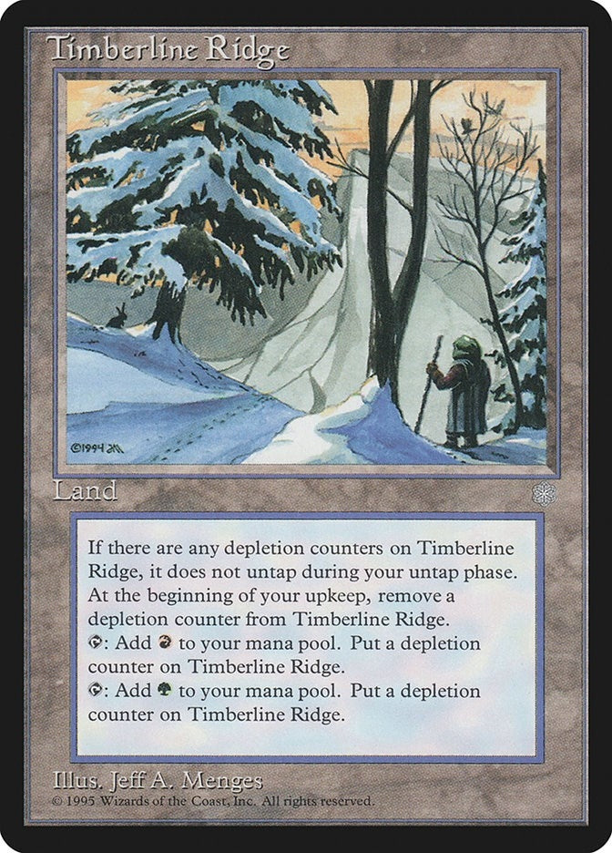 Image for Timberline Ridge [Ice Age] - Magic: The Gathering
