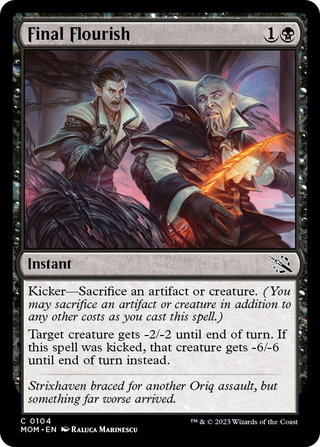 Image for Final Flourish (104) [March of the Machine] - Magic: The Gathering