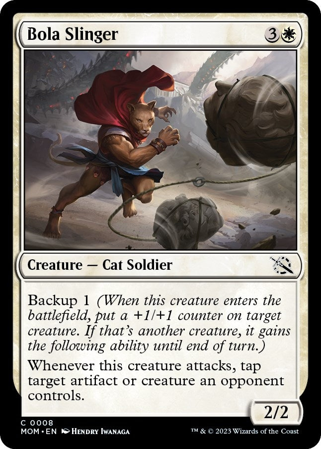 Image for Bola Slinger (8) [March of the Machine] - Magic: The Gathering