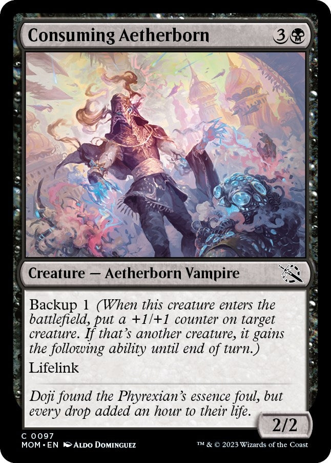 Image for Consuming Aetherborn (97) [March of the Machine] - Magic: The Gathering