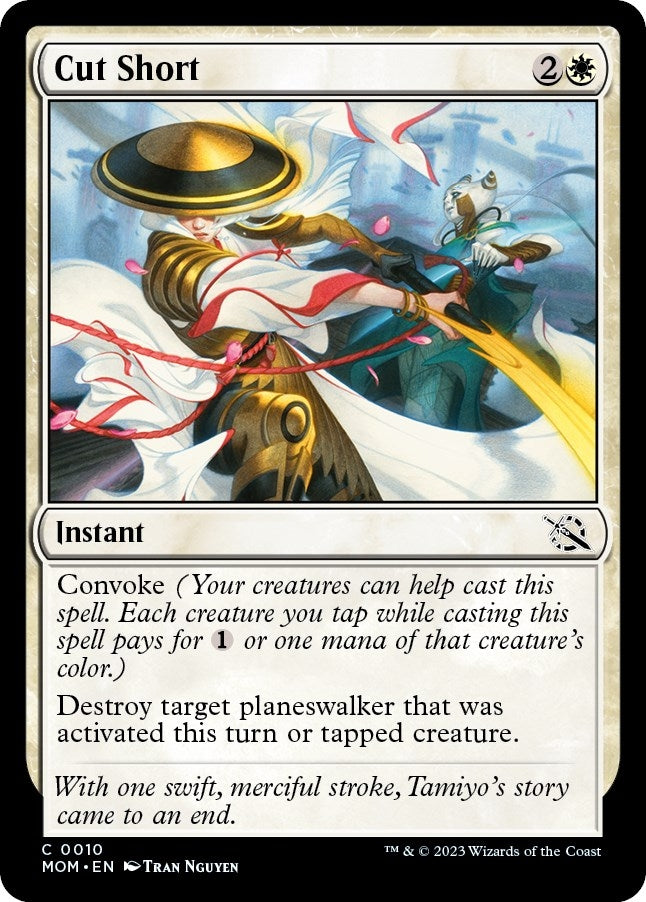 Image for Cut Short (10) [March of the Machine] - Magic: The Gathering