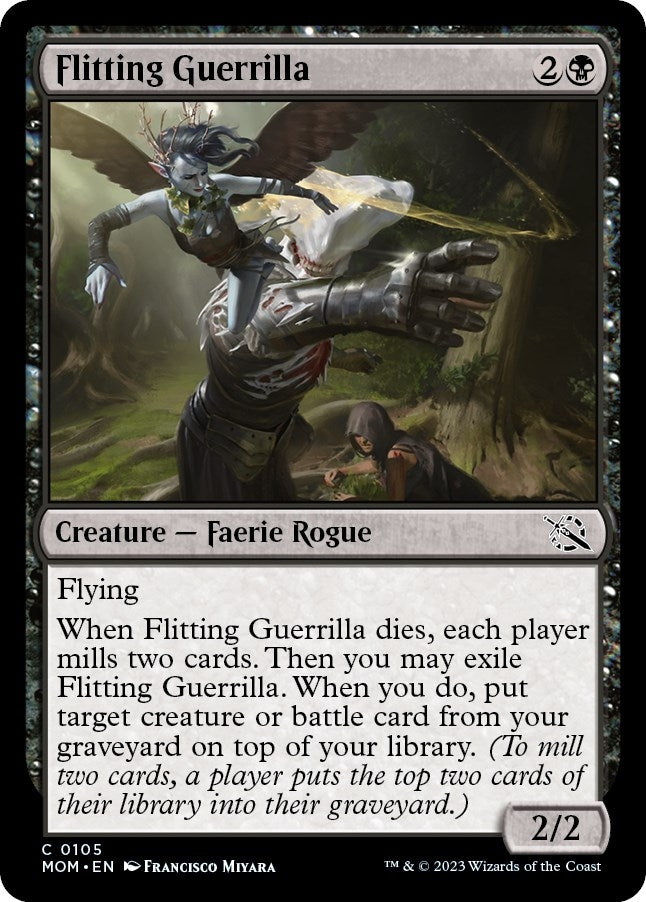 Image for Flitting Guerrilla (105) [March of the Machine] - Magic: The Gathering