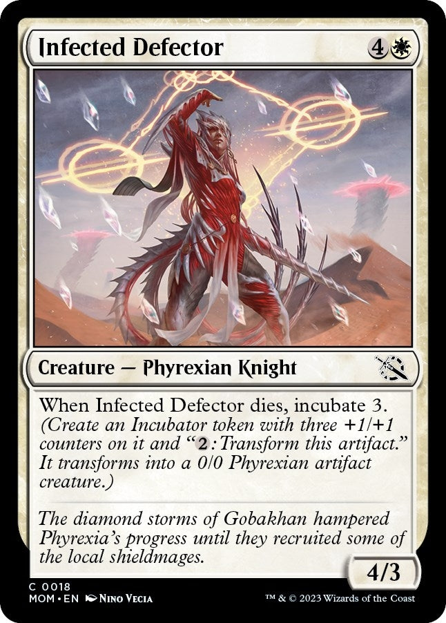 Image for Infected Defector (18) [March of the Machine] - Magic: The Gathering