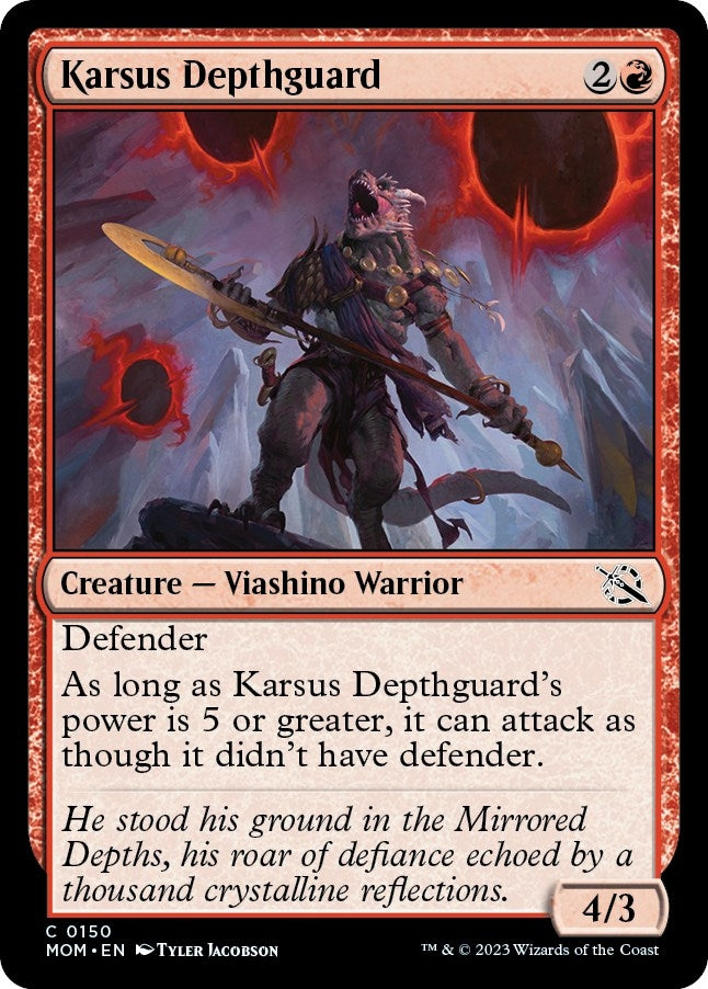 Image for Karsus Depthguard (150) [March of the Machine] - Magic: The Gathering