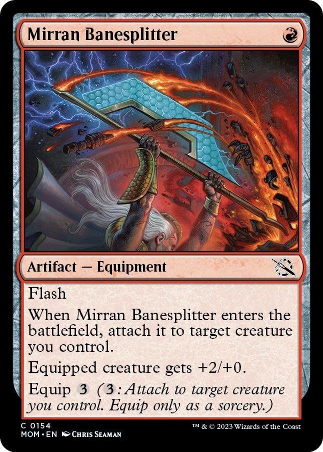 Image for Mirran Banesplitter (154) [March of the Machine] - Magic: The Gathering
