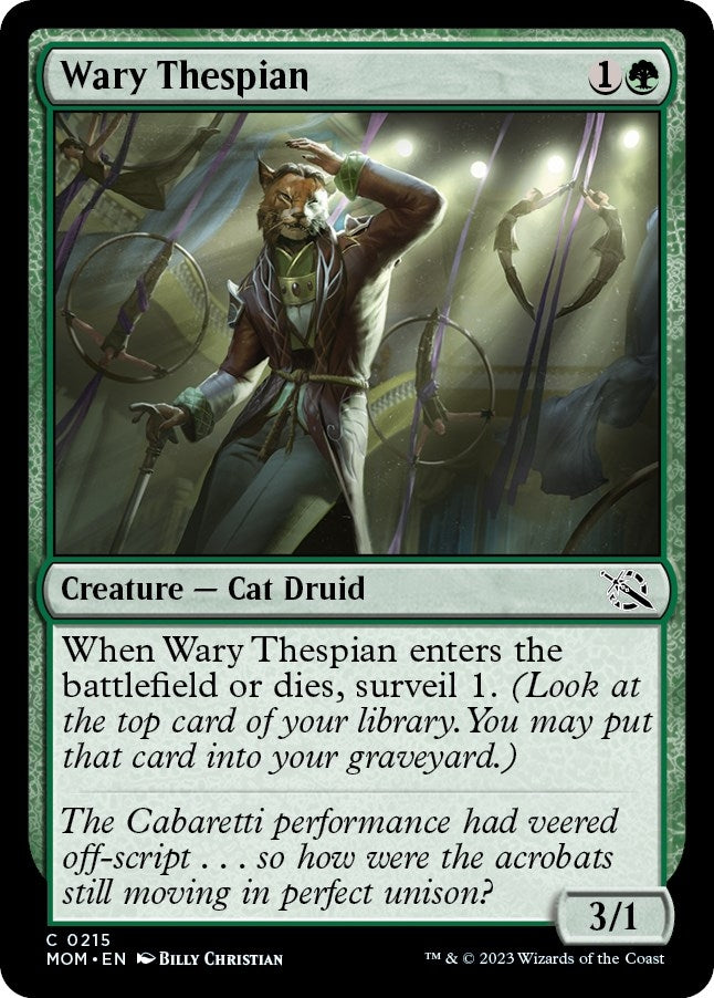 Image for Wary Thespian (215) [March of the Machine] - Magic: The Gathering