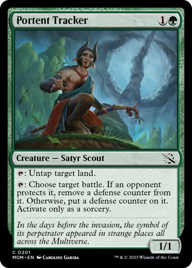 Image for Portent Tracker (201) [March of the Machine] - Magic: The Gathering