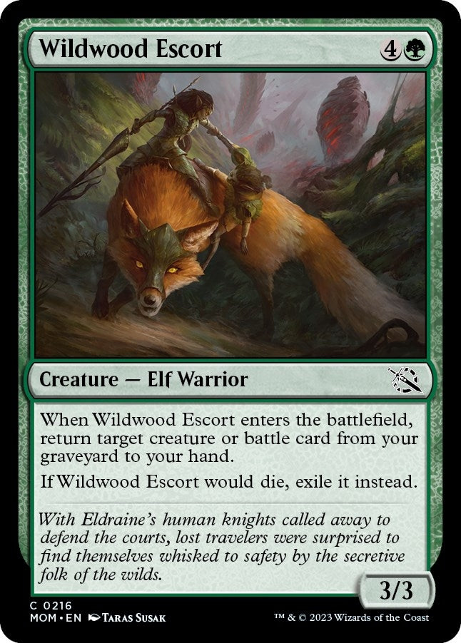 Image for Wildwood Escort (216) [March of the Machine] - Magic: The Gathering