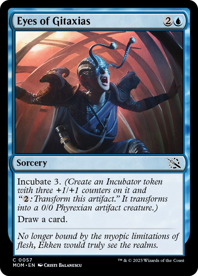 Image for Eyes of Gitaxias (57) [March of the Machine] - Magic: The Gathering