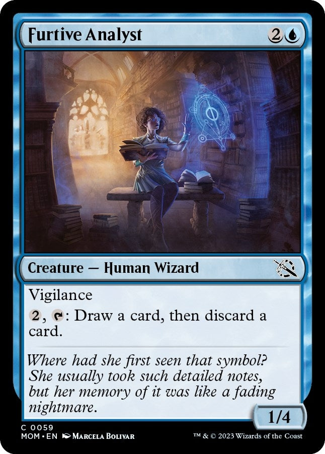 Image for Furtive Analyst (59) [March of the Machine] - Magic: The Gathering