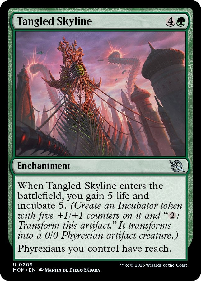 Image for Tangled Skyline (209) [March of the Machine] - Magic: The Gathering