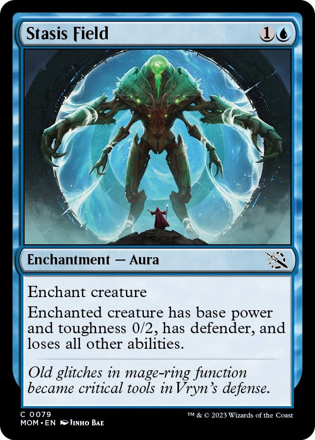 Image for Stasis Field (79) [March of the Machine] - Magic: The Gathering
