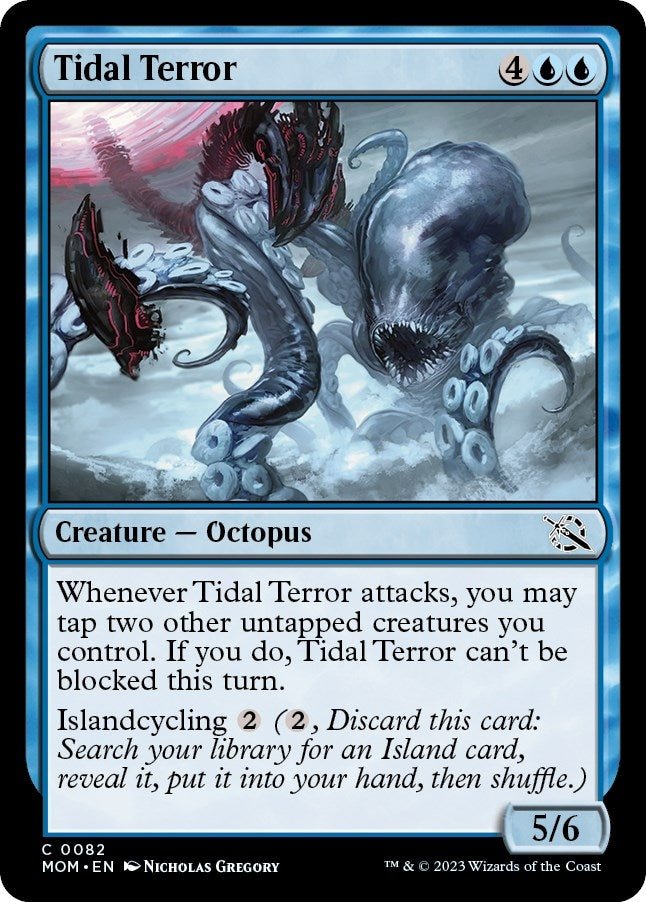 Image for Tidal Terror (82) [March of the Machine] - Magic: The Gathering