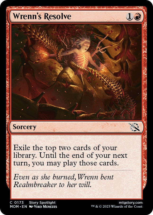 Image for Wrenn's Resolve (173) [March of the Machine] - Magic: The Gathering