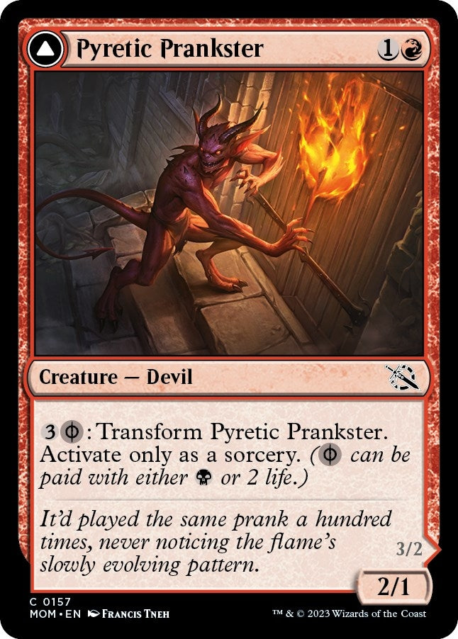 Image for Pyretic Prankster (157) [March of the Machine] - Magic: The Gathering
