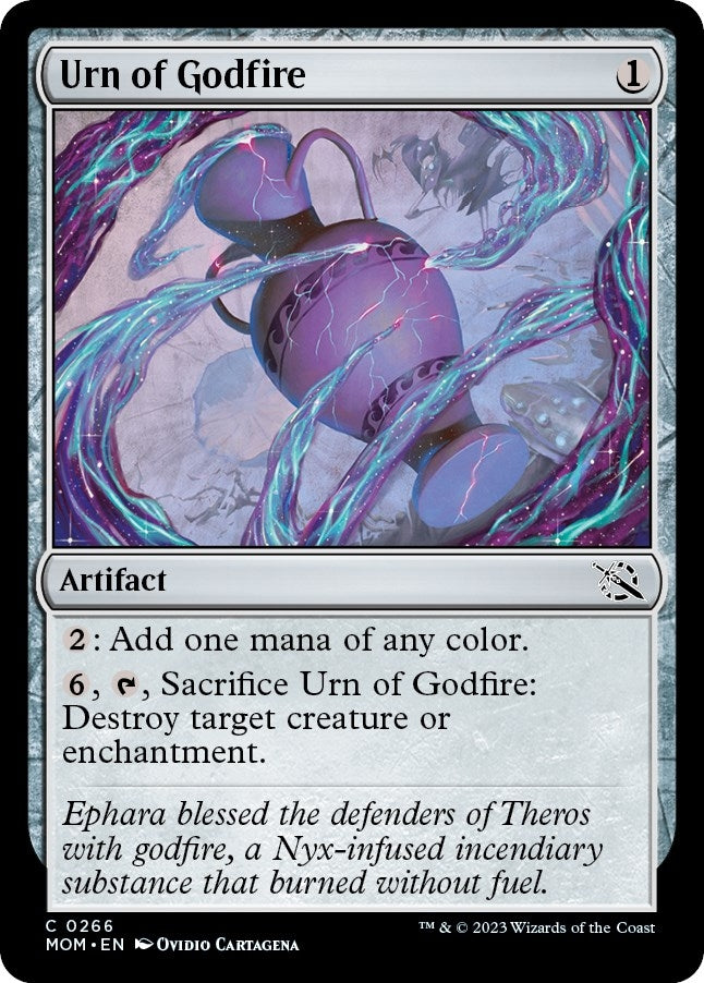 Image for Urn of Godfire (266) [March of the Machine] - Magic: The Gathering