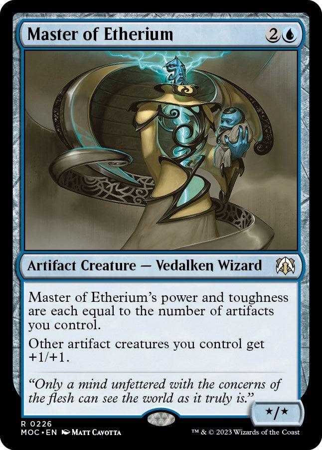 Image for Master of Etherium (226) [March of the Machine] - Magic: The Gathering