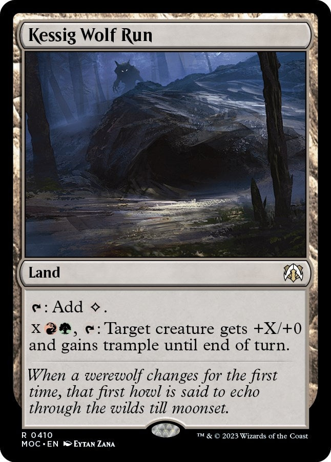 Image for Kessig Wolf Run (410) [March of the Machine] - Magic: The Gathering