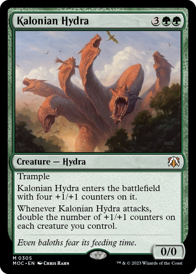 Image for Kalonian Hydra (305) [March of the Machine] - Magic: The Gathering