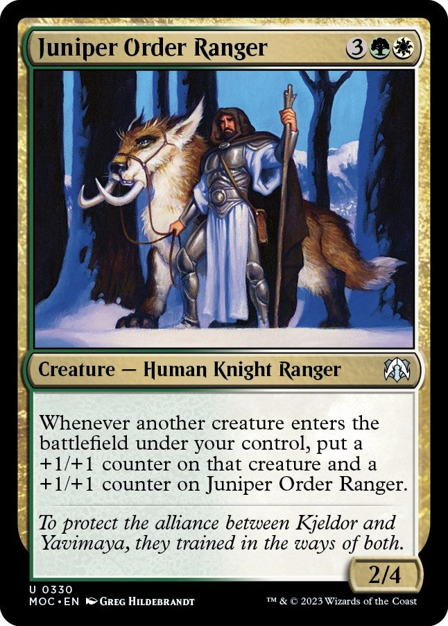 Image for Juniper Order Ranger (330) [March of the Machine] - Magic: The Gathering