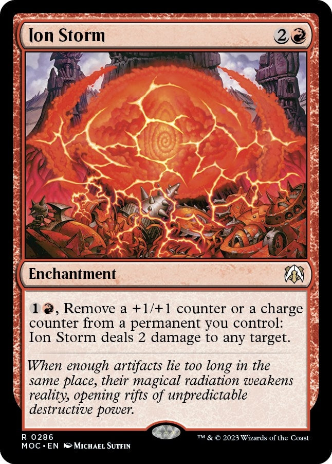 Image for Ion Storm (286) [March of the Machine] - Magic: The Gathering