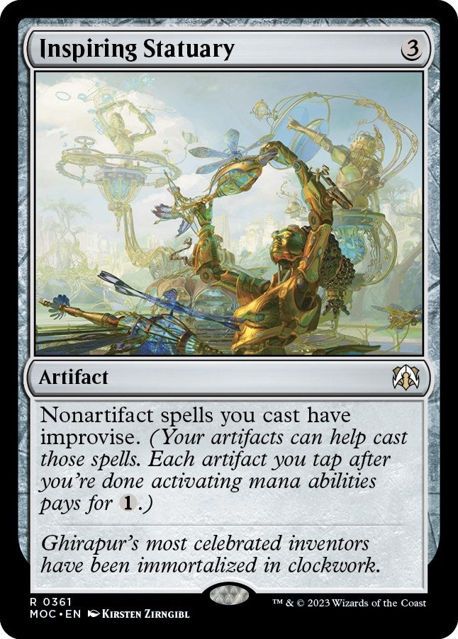 Image for Inspiring Statuary (361) [March of the Machine] - Magic: The Gathering