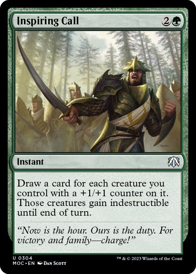 Image for Inspiring Call (304) [March of the Machine] - Magic: The Gathering