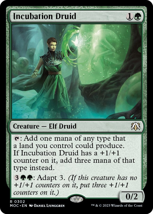 Image for Incubation Druid (302) [March of the Machine] - Magic: The Gathering