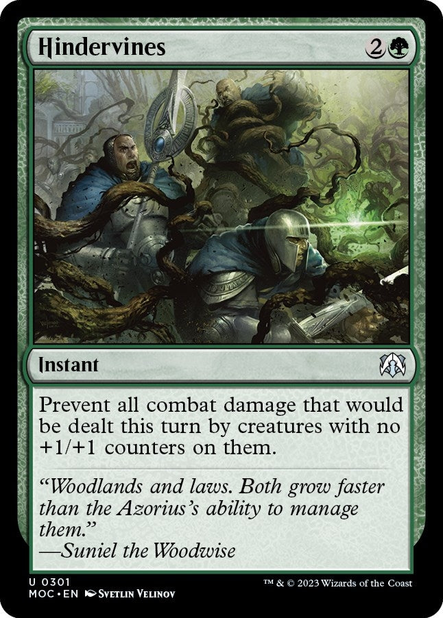 Image for Hindervines (301) [March of the Machine] - Magic: The Gathering
