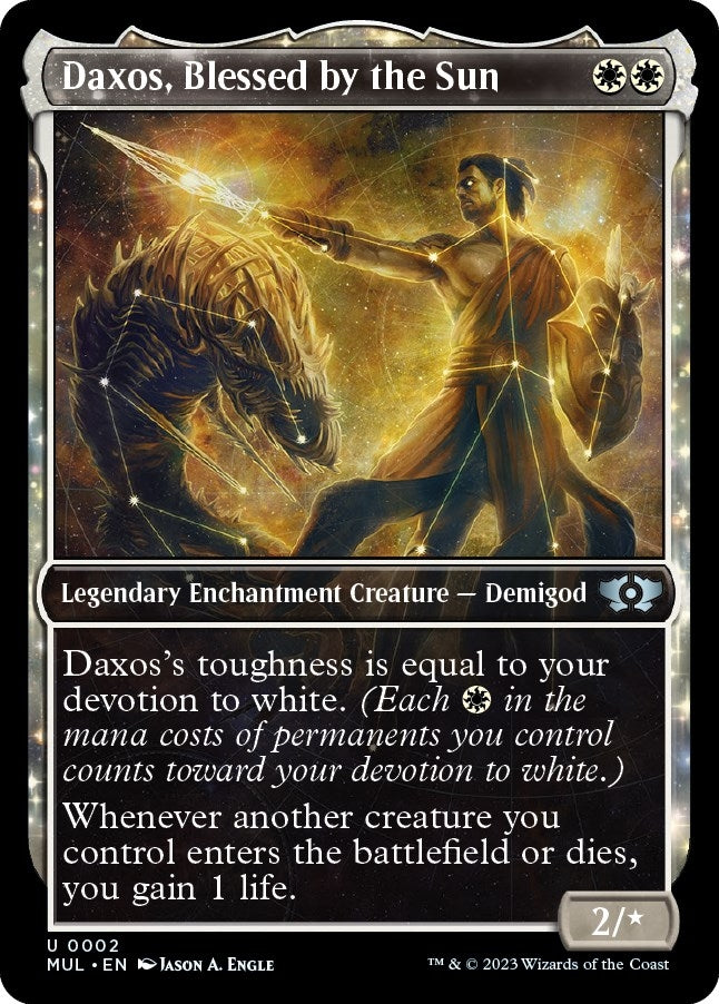 Image for Daxos, Blessed by the Sun (2) [March of the Machine: Multiverse Legends] - Magic: The Gathering