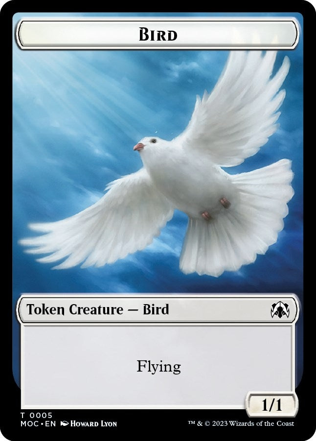 Image for Bird // Kobolds of Kher Keep Double-sided Token (5 // 27) [March of the Machine] - Magic: The Gathering