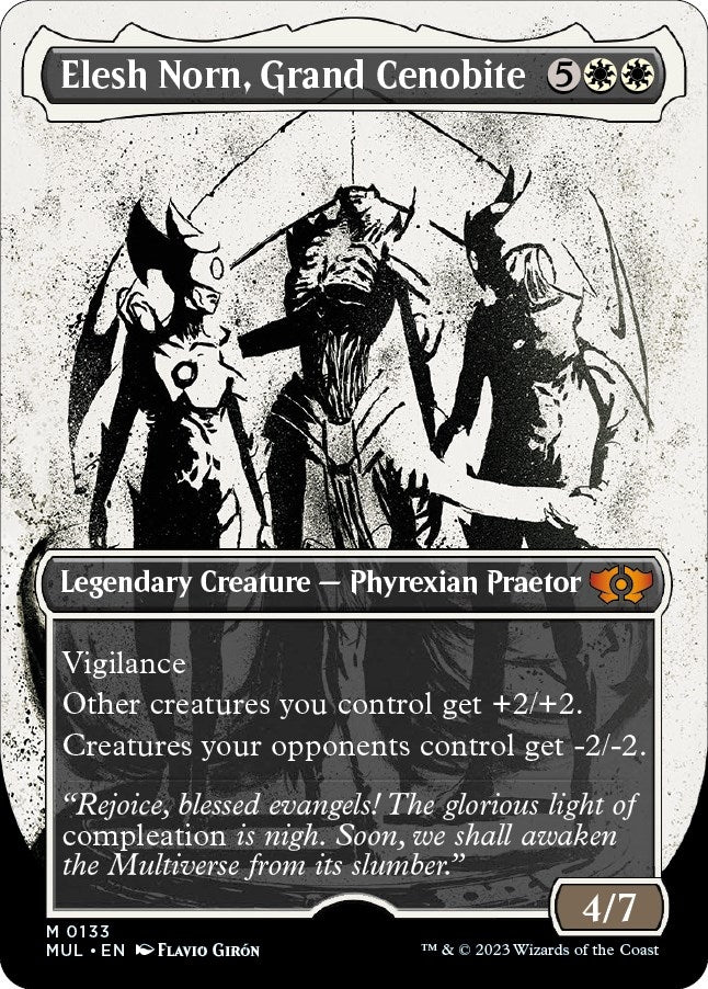 Image for Elesh Norn, Grand Cenobite (Halo Foil) (133) [March of the Machine: Multiverse Legends] - Magic: The Gathering